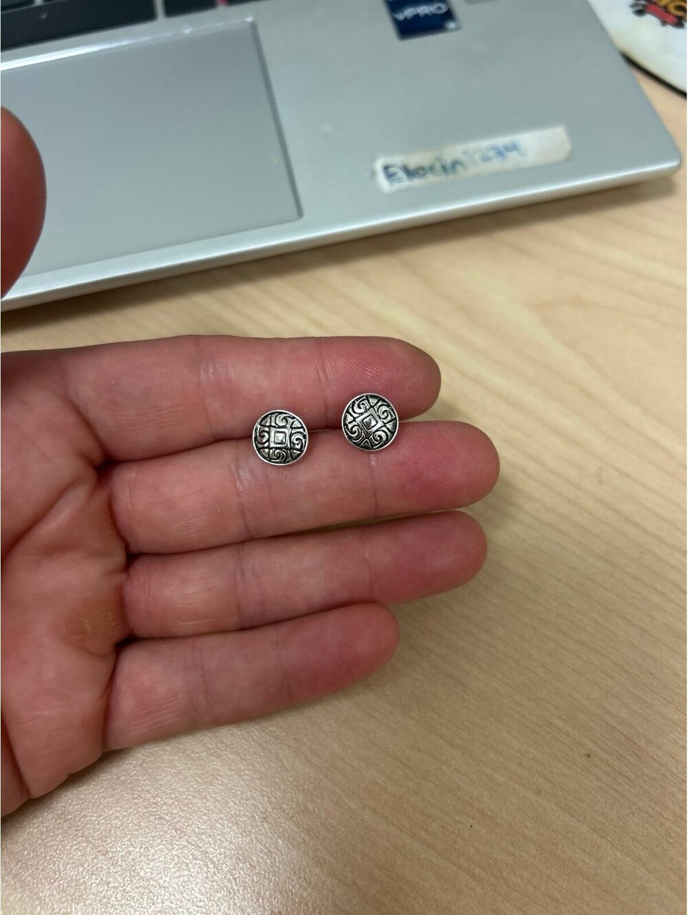 Brighton LIKE Round Tribal Earring Studs